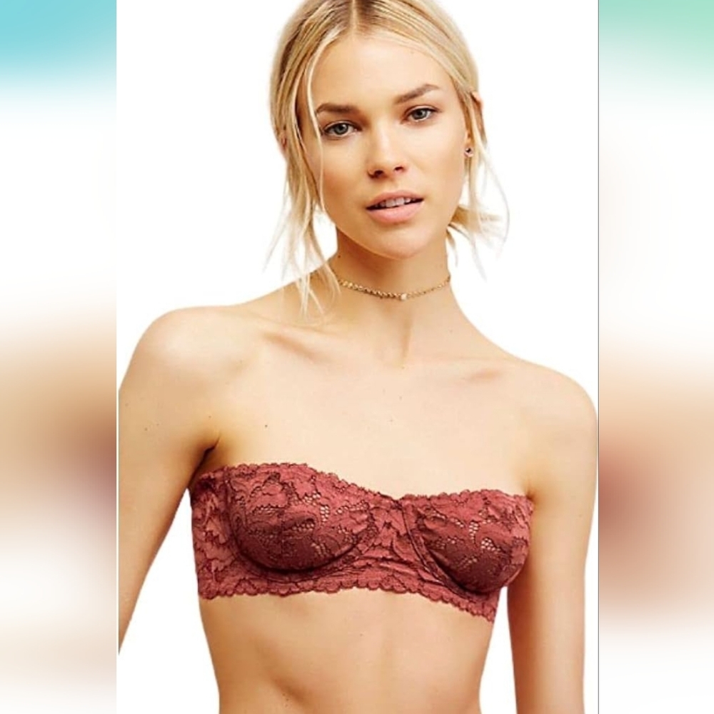 NWT Free People Love Letters Bra 32B